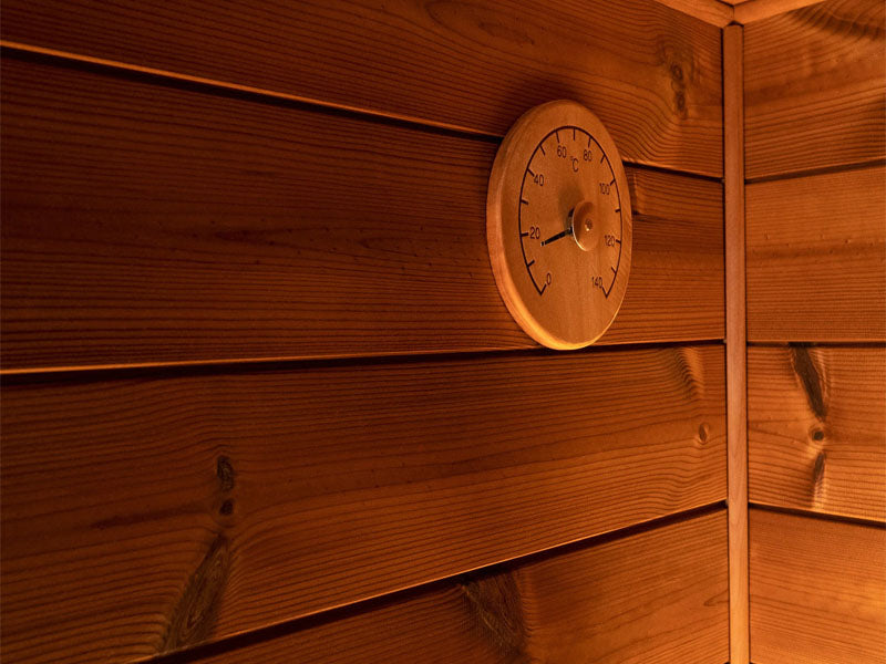 How do you use a home sauna?