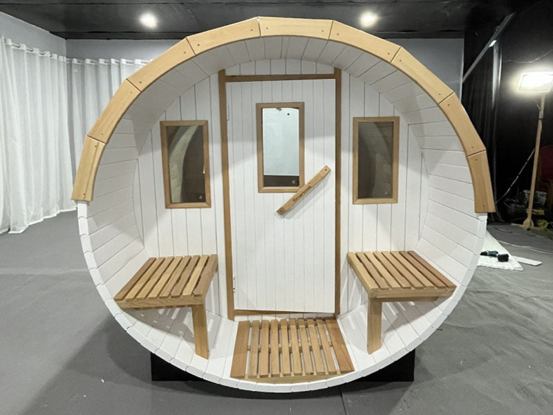 SAUNASNET Garden Barrel Sauna