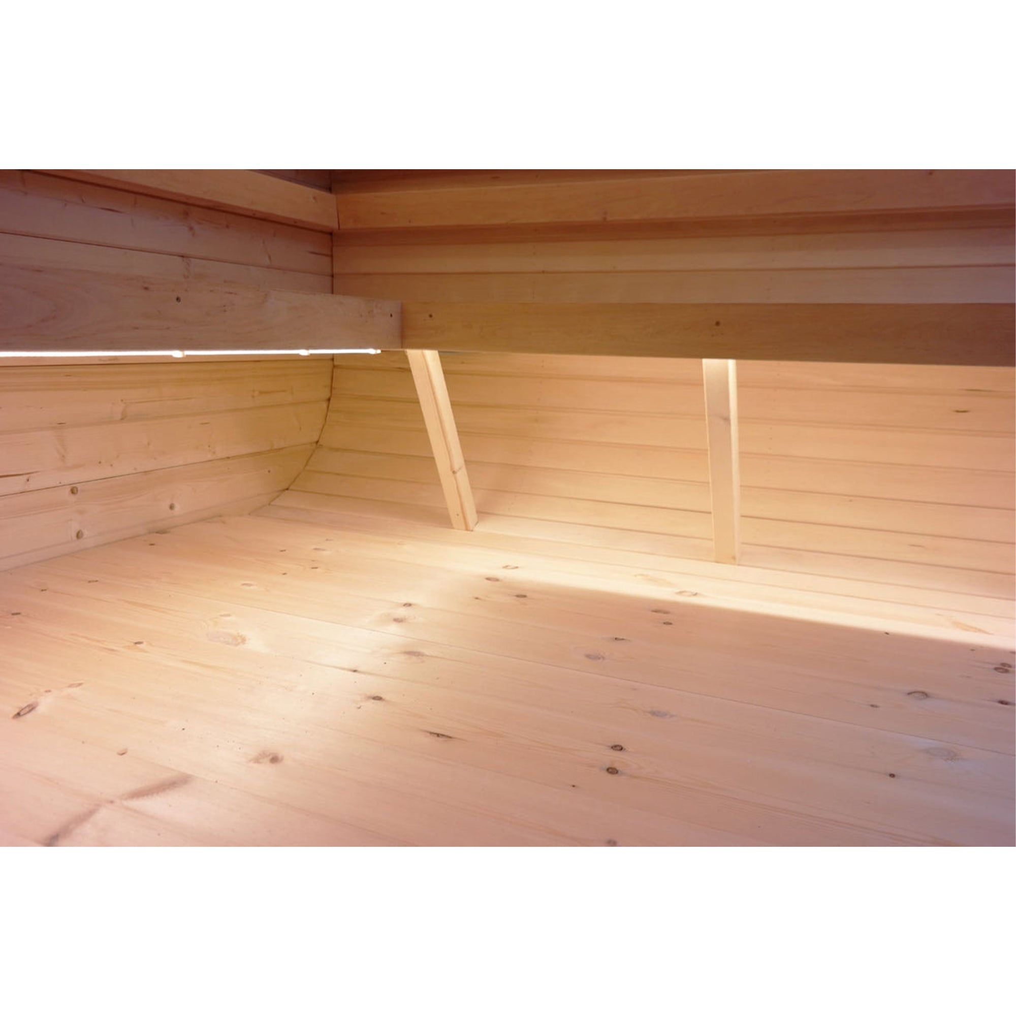 SAUNASNET® Outdoor Sauna With Changing Room Round 05