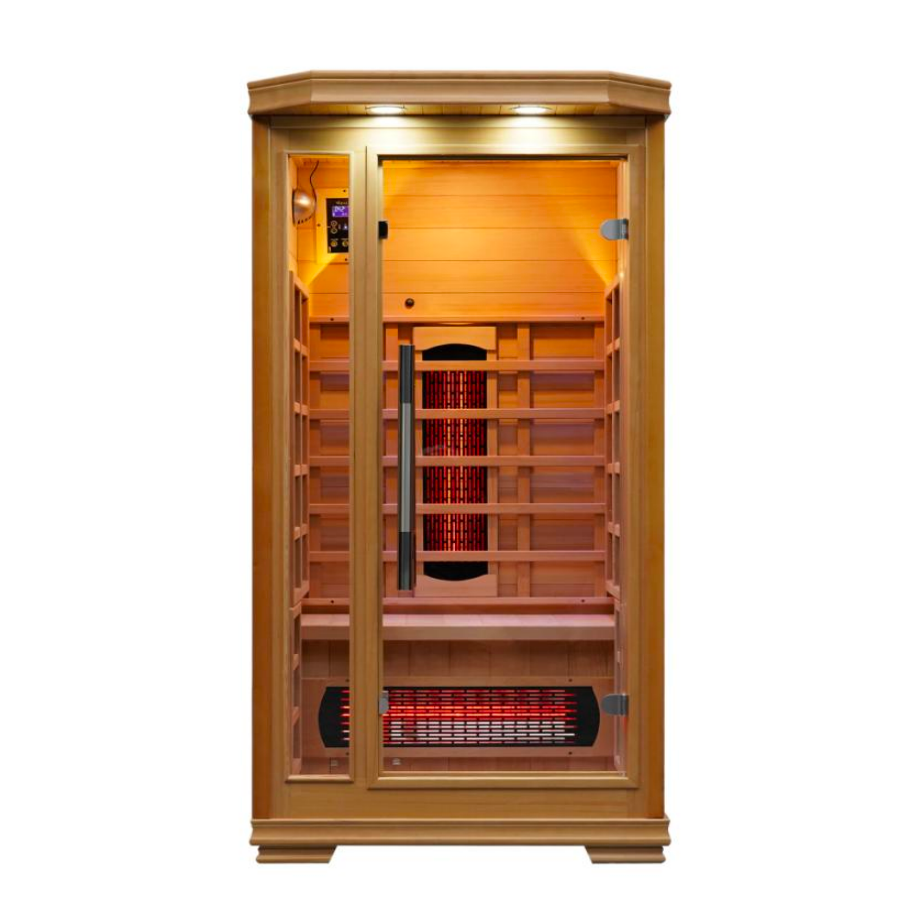 SAUNASNET® Indoor Wooden Dry Cabin Customized Sauna Room Far Infrared 25