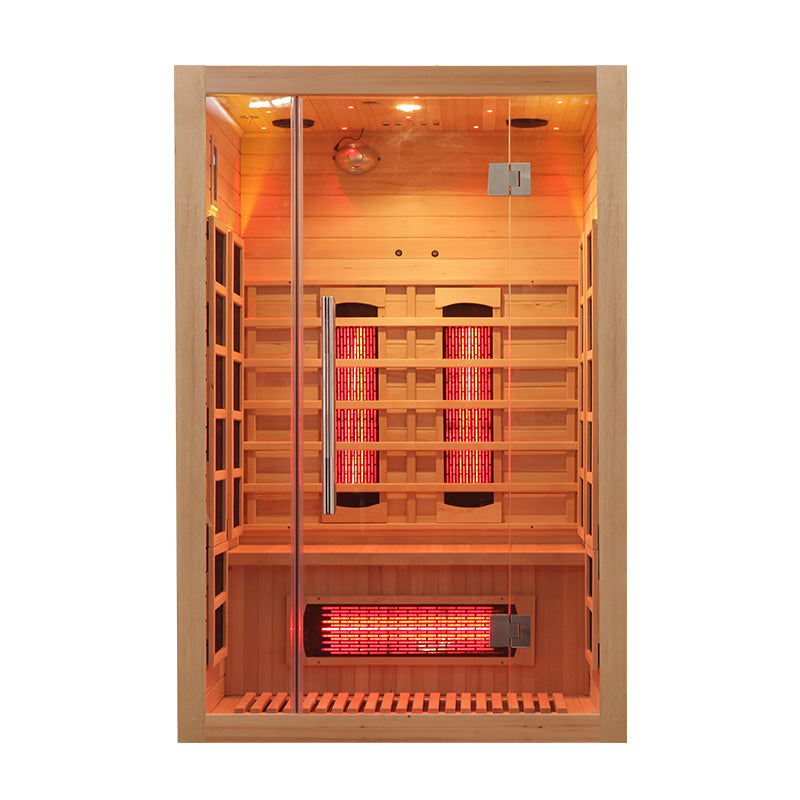 SAUNASNET® Full Spectrum Indoor Solid Wood Sauna Far Infrared 11