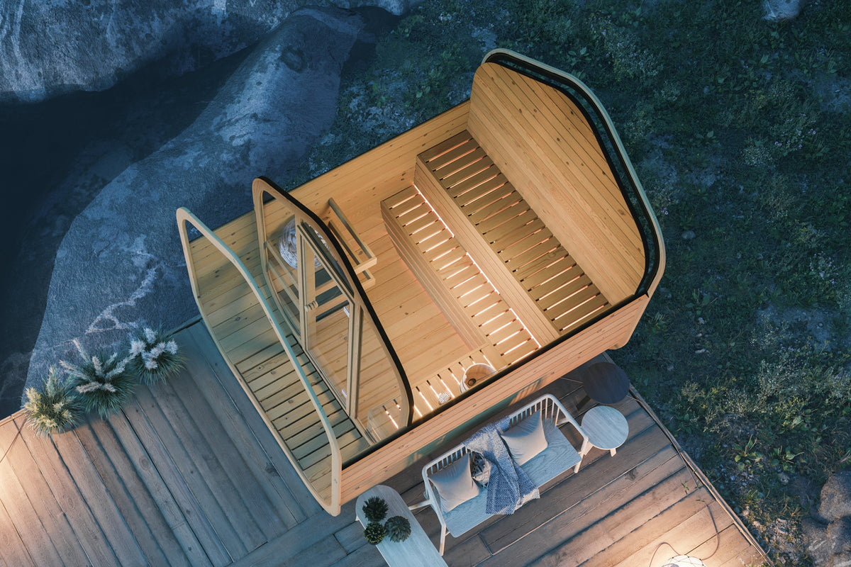 SAUNASNET® Ourdoor Sauna Square 09（Only one left in stock/Delivery time<15 days>）