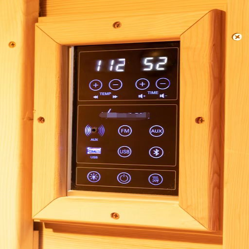 SAUNASNET® Luxury Indoor Solid Wood Sauna Far Infrared 12