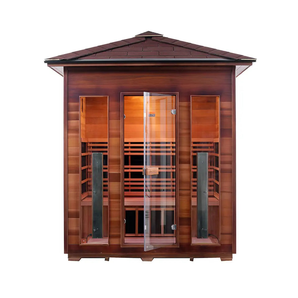 SAUNASNET® Outdoor Morden Design Cabin Sauna Far Infrared 20