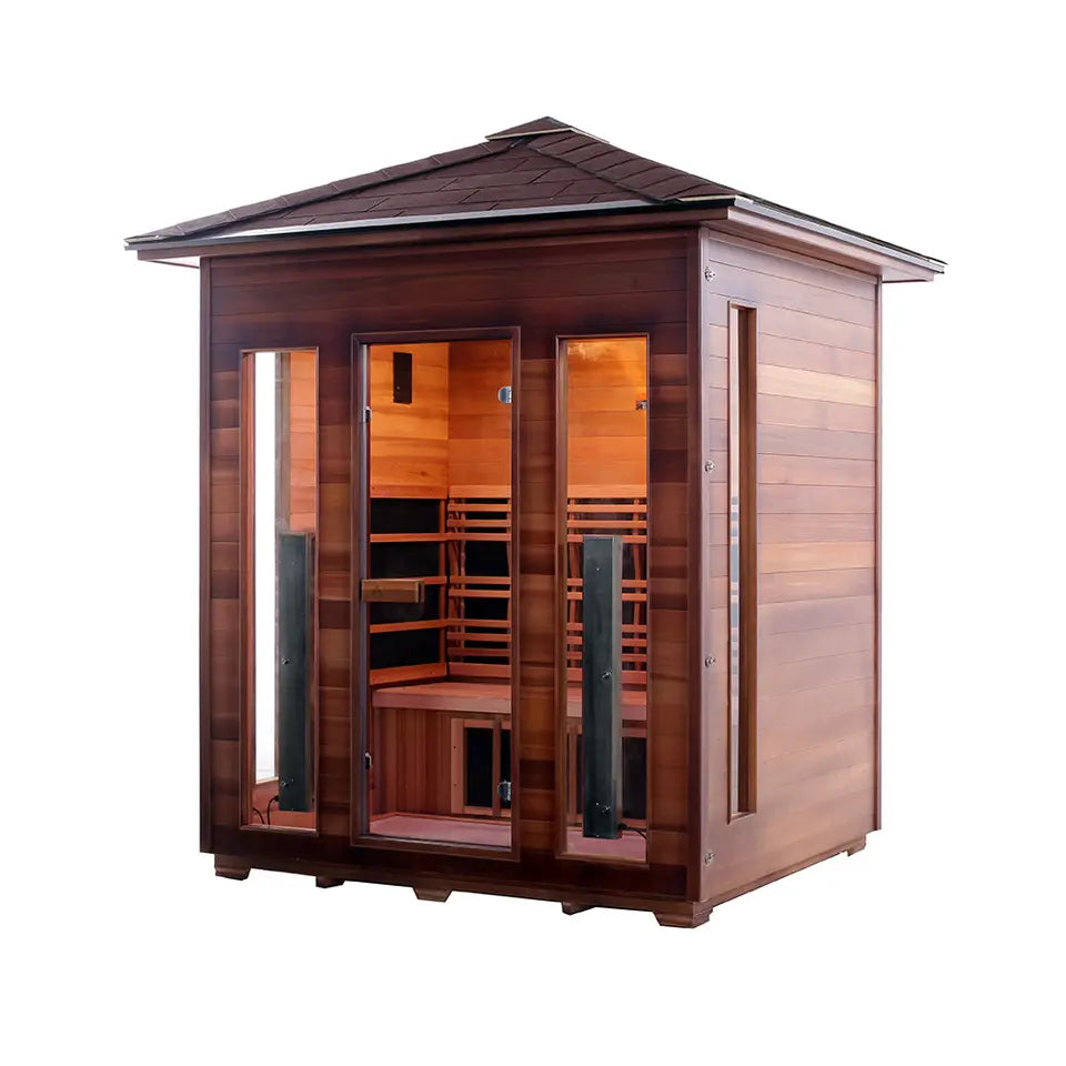 SAUNASNET® Outdoor Morden Design Cabin Sauna Far Infrared 20