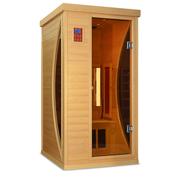 SAUNASNET® Luxury Indoor Solid Wood Sauna Far Infrared 12