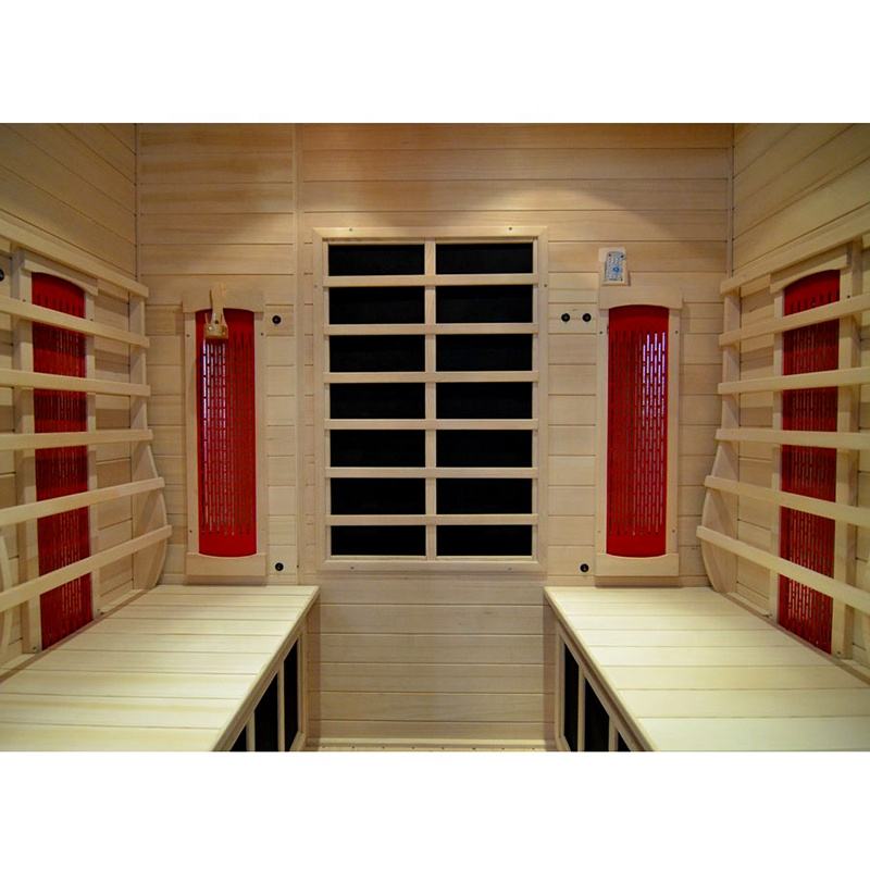 SAUNASNET® Luxury Indoor Solid Wood Sauna Far Infrared 12