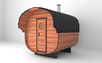SAUNASNET® Outdoor Sauna Barrel 14（Only two left in stock/Delivery time<15 days>）