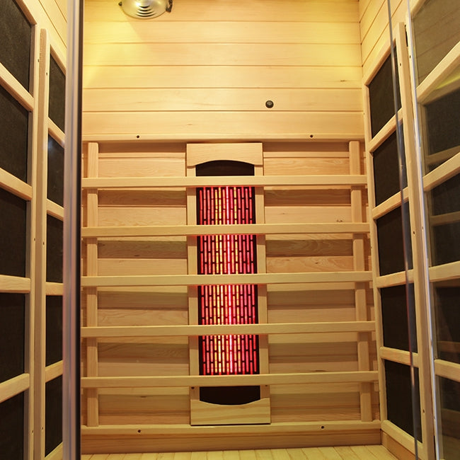 SAUNASNET® Full Spectrum Indoor Solid Wood Sauna Far Infrared 11