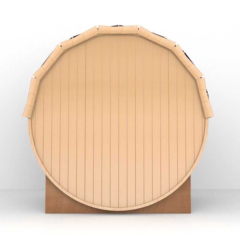 SAUNASNET® Outdoor Fashion Sauna（3-4 Person）Barrel 07