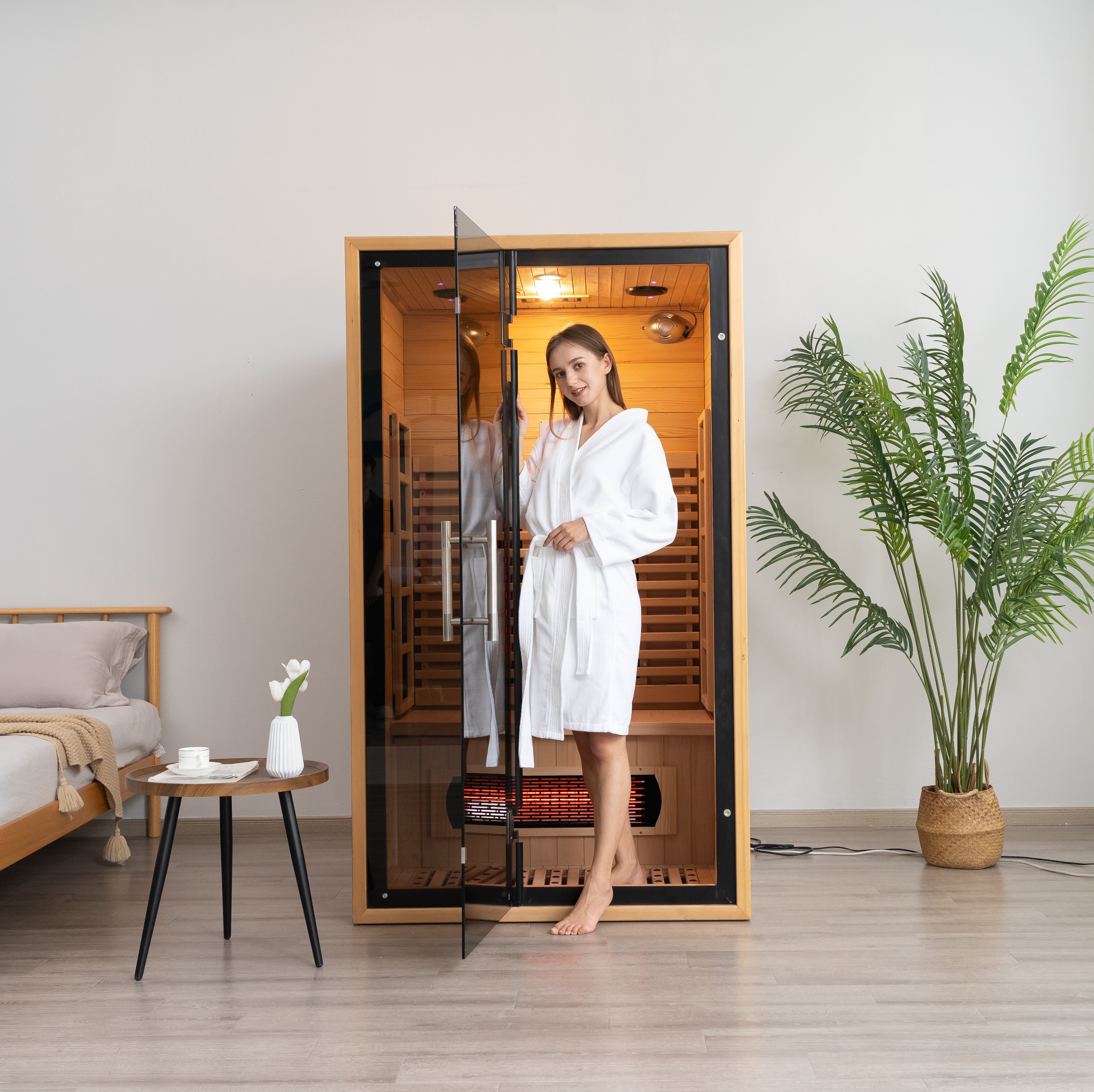 SAUNASNET® Luxury Ozone Indoor Dry Sauna Far Infrared 03