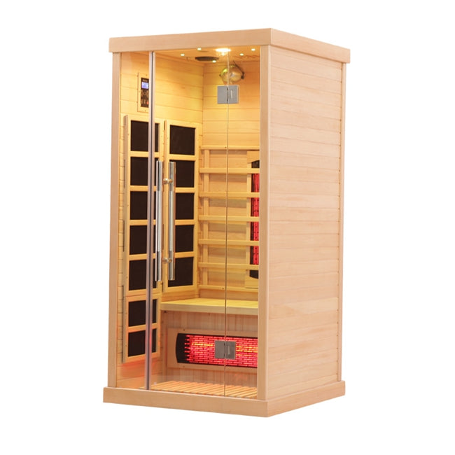 SAUNASNET® Full Spectrum Indoor Solid Wood Sauna Far Infrared 11