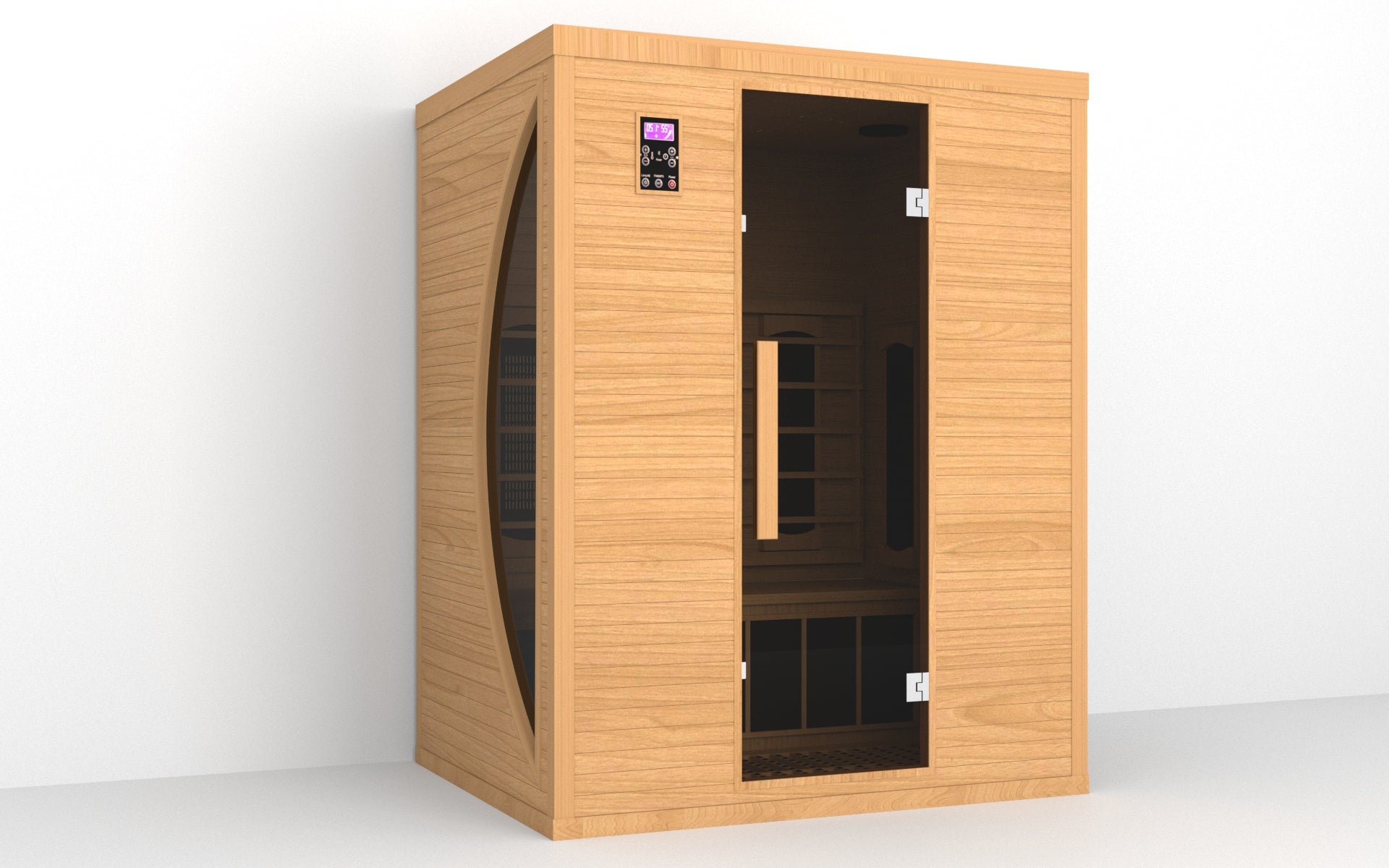 SAUNASNET® Luxury Indoor Solid Wood Sauna Far Infrared 12