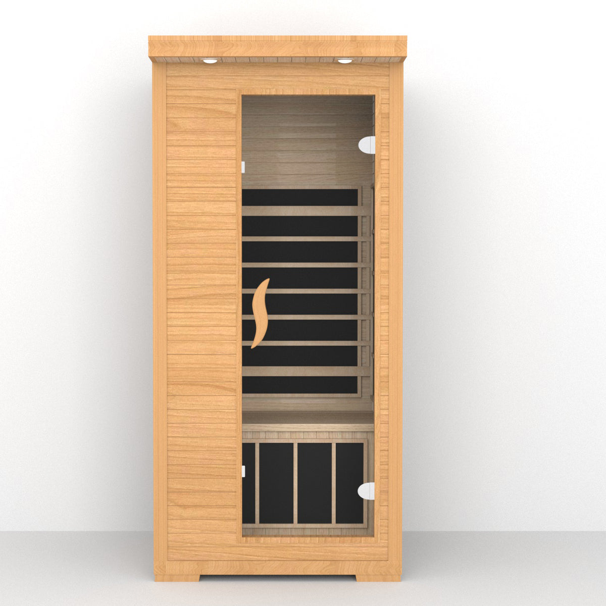 SAUNASNET® Low EMF Indoor Wood Sauna With Carbon Panel Far Infrared 16