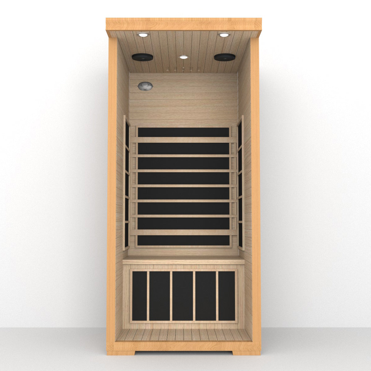 SAUNASNET® Low EMF Indoor Wood Sauna With Carbon Panel Far Infrared 16