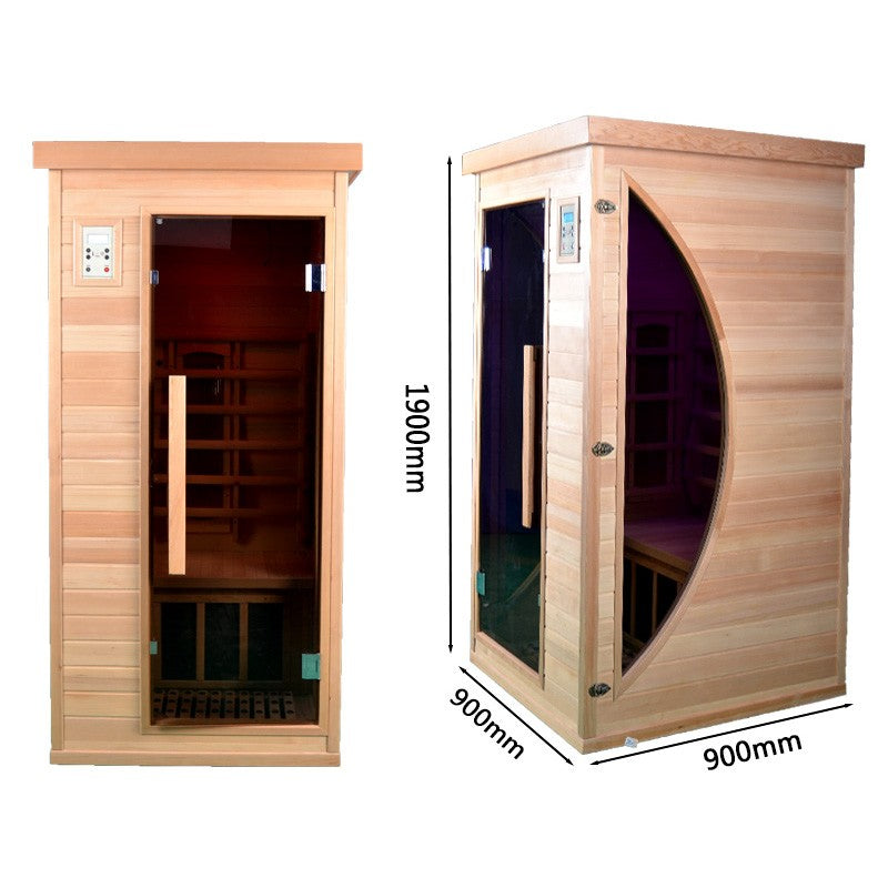 SAUNASNET® Luxury Indoor Solid Wood Sauna Far Infrared 12